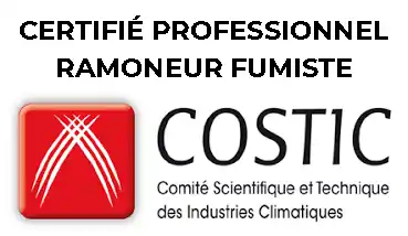 B Services est certifié COSTIC - Ramoneur Fumiste