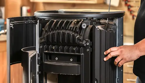 Entretien de poêle à granulés à Lens nettoyage et vérifications