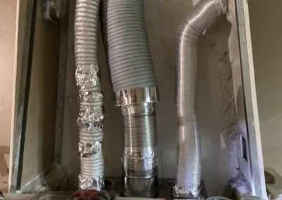 Multiple tubage d'une ancienne cheminée - B Services