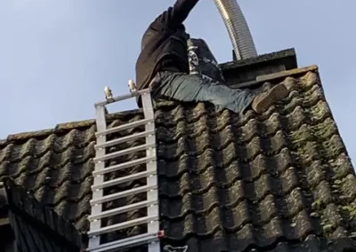 tubage d'une cheminée par un professionnel - B Services